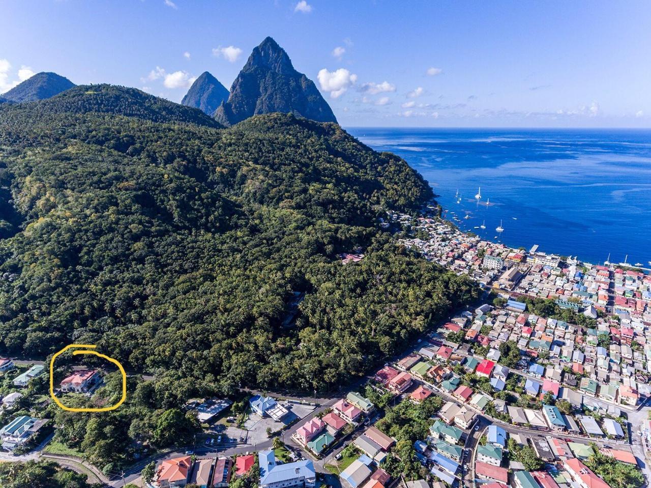 Ferienwohnung Diamondview Soufrière Exterior foto
